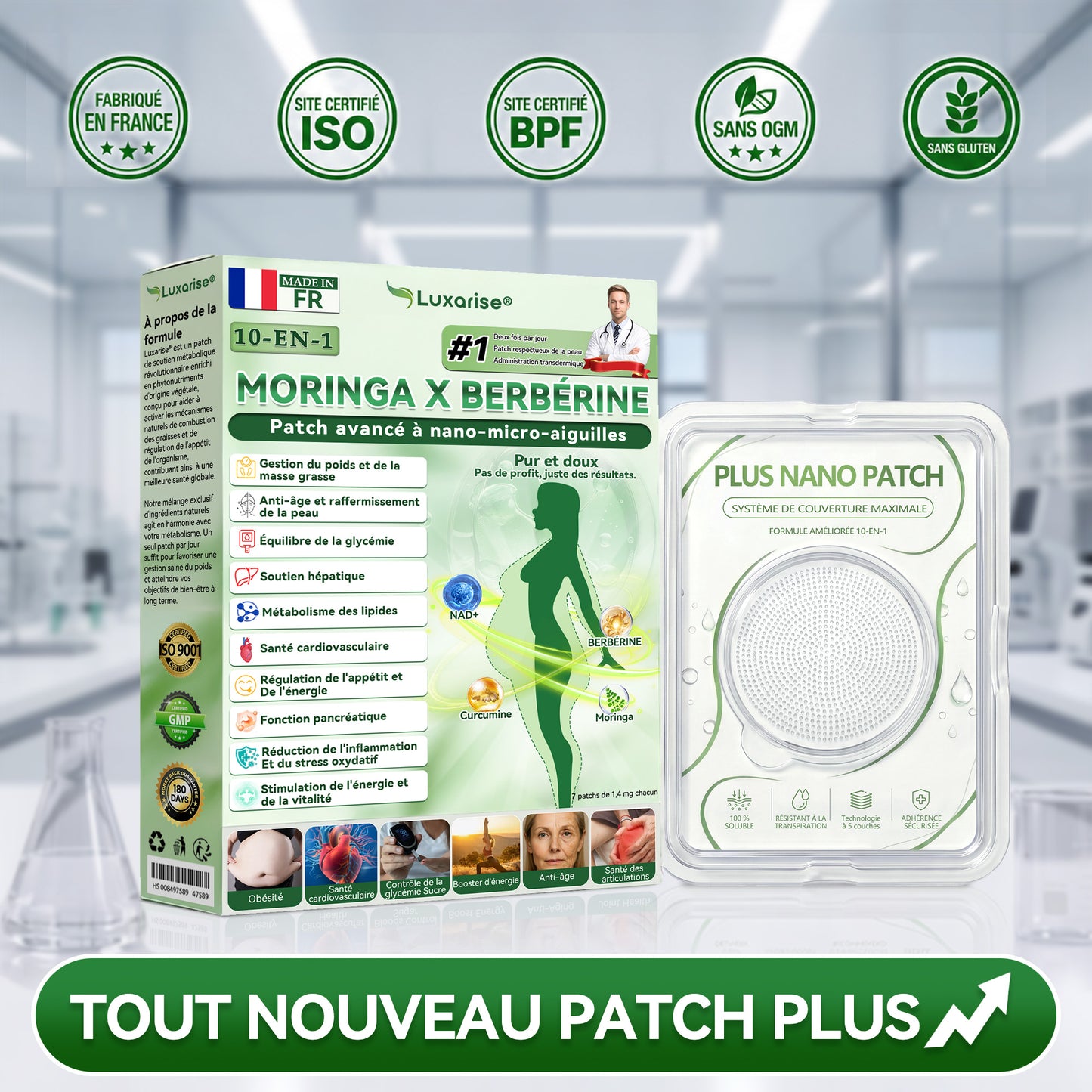 𝑩𝒐𝒖𝒕𝒊𝒒𝒖𝒆 𝑶𝒇𝒇𝒊𝒄𝒊𝒆𝒍𝒍𝒆 | 👍👍𝑳𝒖𝒙𝒂𝙧𝙞𝙨𝙚® 𝑴𝒐𝒓𝒊𝒏𝒈𝒂 & 𝑩𝒆𝒓𝒃é𝒓𝒊𝒏𝒆 10-𝒆𝒏-1 𝑷𝙖𝙩𝒄𝒉 𝑨𝒗𝒂𝒏𝒄é 𝒅𝒆 𝑴𝒊𝒄𝒓𝙤𝙣𝒆𝒆𝒅𝒍𝒆𝒔 𝑵𝒂𝙣𝙤 (𝐔𝐧𝐞 𝐚𝐩𝐩𝐥𝐢𝐜𝐚𝐭𝐢𝐨𝐧 𝐩𝐚𝐫 𝐣𝐨𝐮𝐫, 𝐜𝐡𝐚𝐧𝐠𝐞𝐦𝐞𝐧𝐭𝐬 𝐯𝐢𝐬𝐢𝐛𝐥𝐞𝐬 𝐞𝐧 𝟕 𝐣𝐨𝐮𝐫𝐬) ✅𝐎𝐛é𝐬𝐢𝐭é · 𝐃𝐢𝐚𝐛è𝐭𝐞 · 𝐀𝐩𝐧é𝐞 𝐝𝐮 𝐬𝐨𝐦𝐦𝐞𝐢𝐥 · 𝐏𝐫𝐨𝐛𝐥è𝐦𝐞𝐬 𝐚𝐫𝐭𝐢𝐜𝐮𝐥𝐚𝐢𝐫𝐞𝐬（upsell）